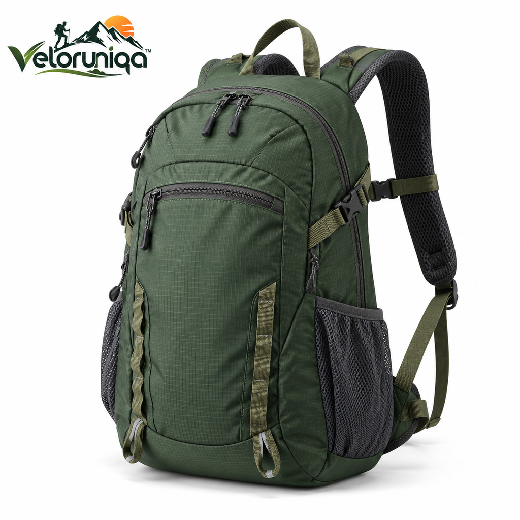 veloruniqa™ SummitStride 22L Hiking Daypack with Hydration Sleeve