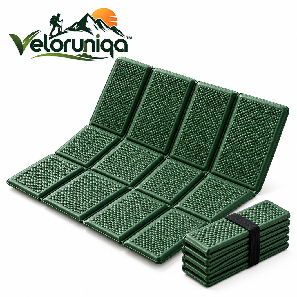 veloruniqa™ TrekRest Foldable EVA Foam Hiking Seat Pad